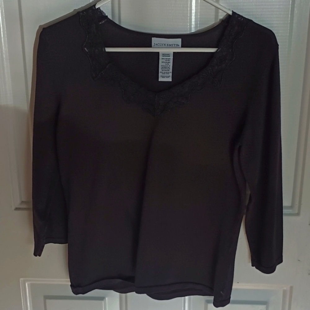 Black Lace Top